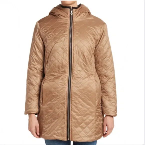 Kate Spade Reversible Sherpa Quilted Jacket - Picture 8 of 11